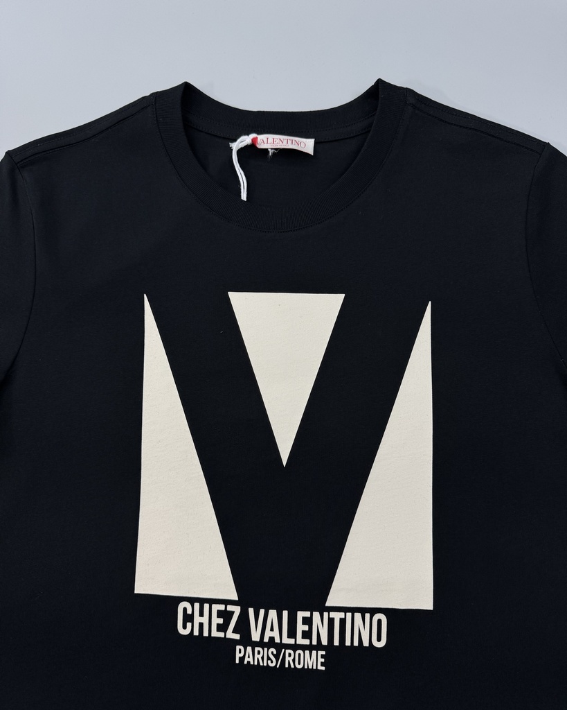 Valentino Front V Print Logo