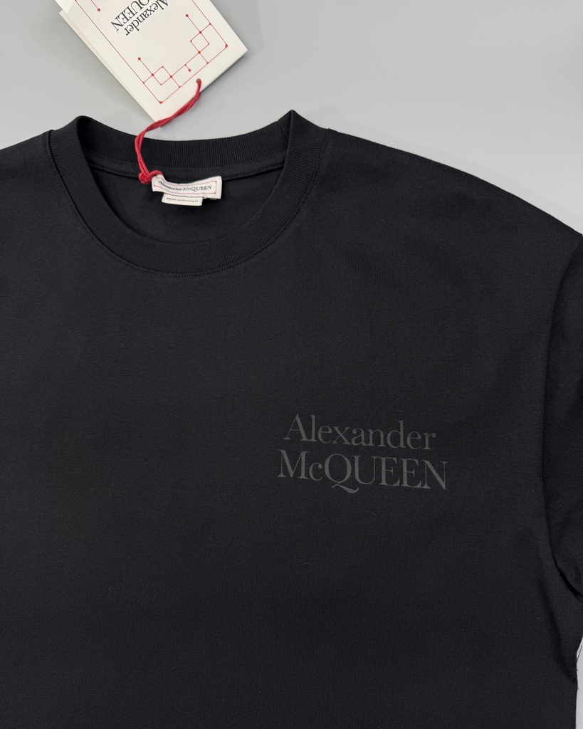 MCQUEEN Front Back Print T-Shirt