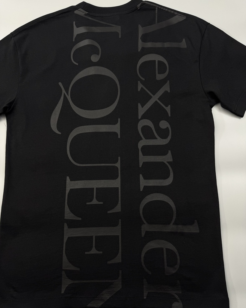 MCQUEEN Front Back Print T-Shirt