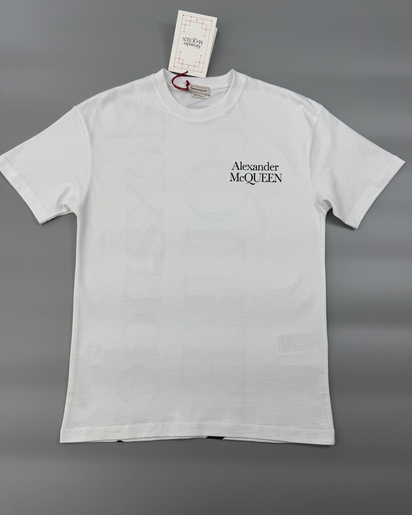 MCQUEEN Front Back Print T-Shirt