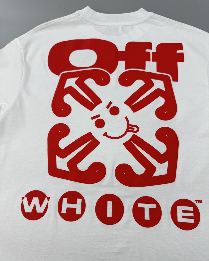 OffWhite Smile Arrow Skate T-Shirt