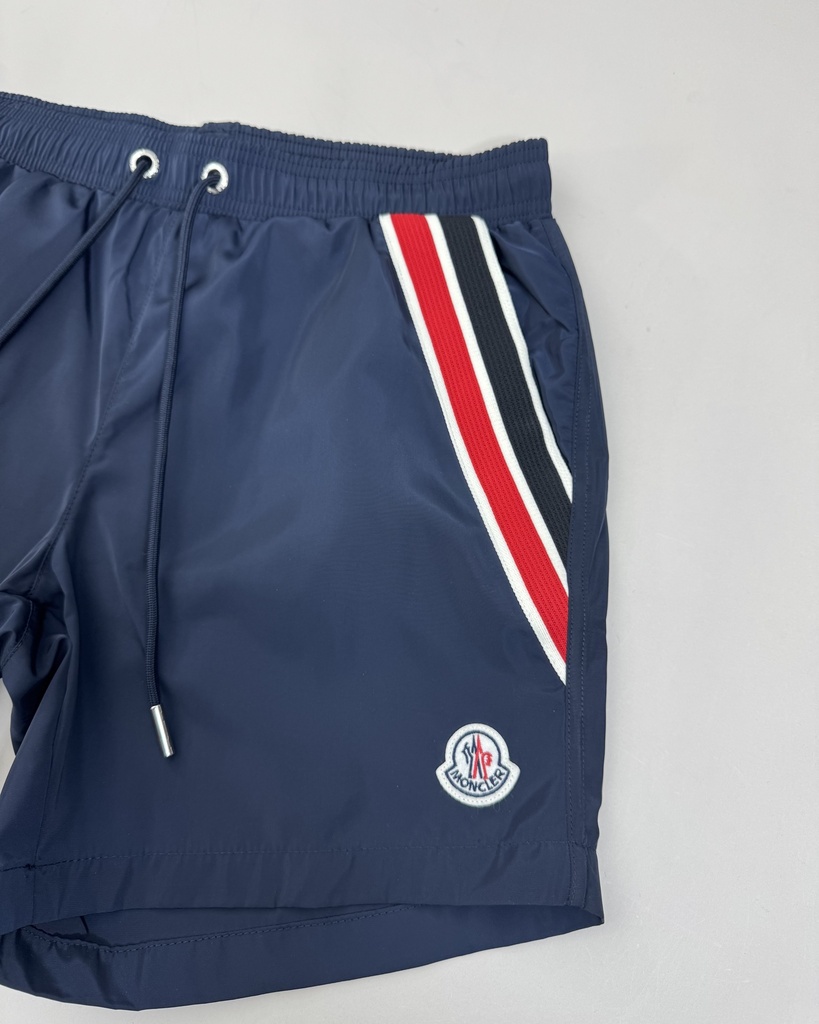 Moncler Tricolor Trimmed Swim Short 