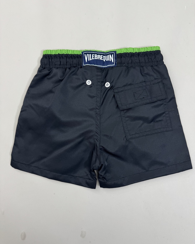 Vilebrequin Kids Plain Swim Short Black