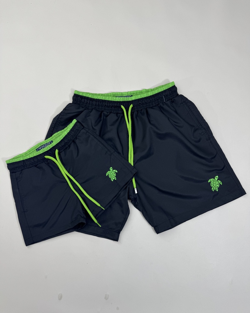 Vilebrequin Kids Plain Swim Short Black