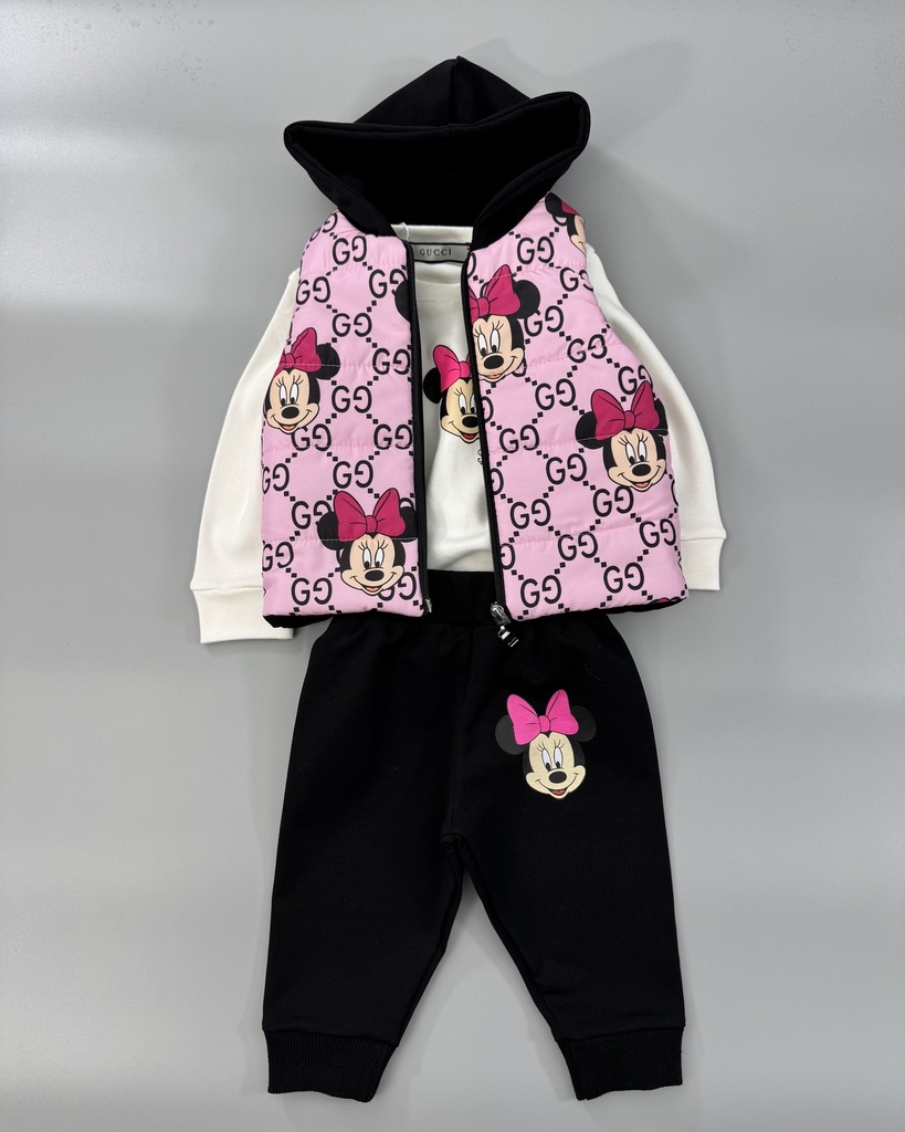 Gucci Baby Vest Tracksuit Set 3054 (6/9)