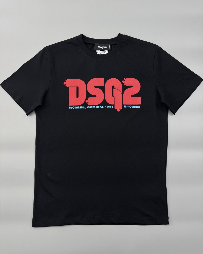 D-Squared T-Shirt S71GD1455 (Black, S)