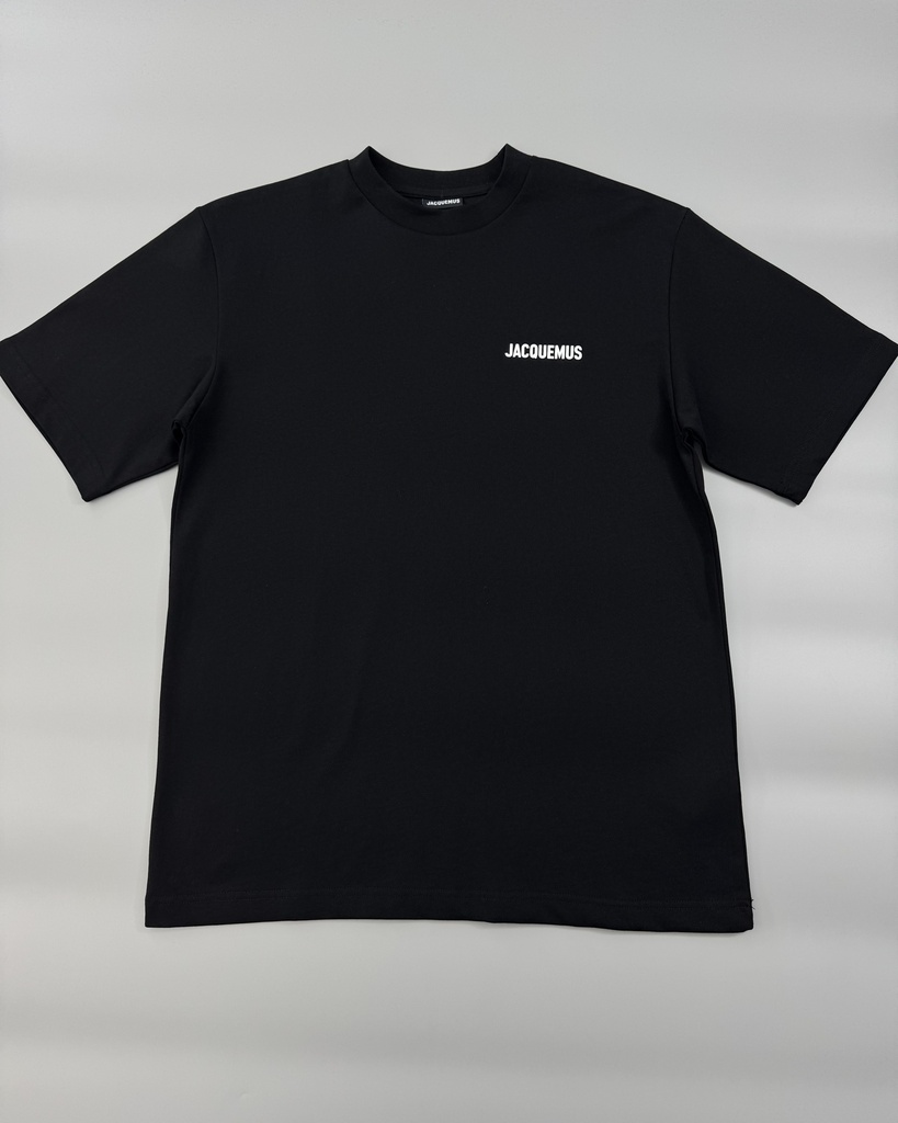 Jacquemus Front Print Logo (Black, S)
