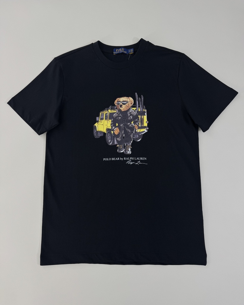 Polo Ralph Lauren T-Shirt Hummer Print (Black, S)