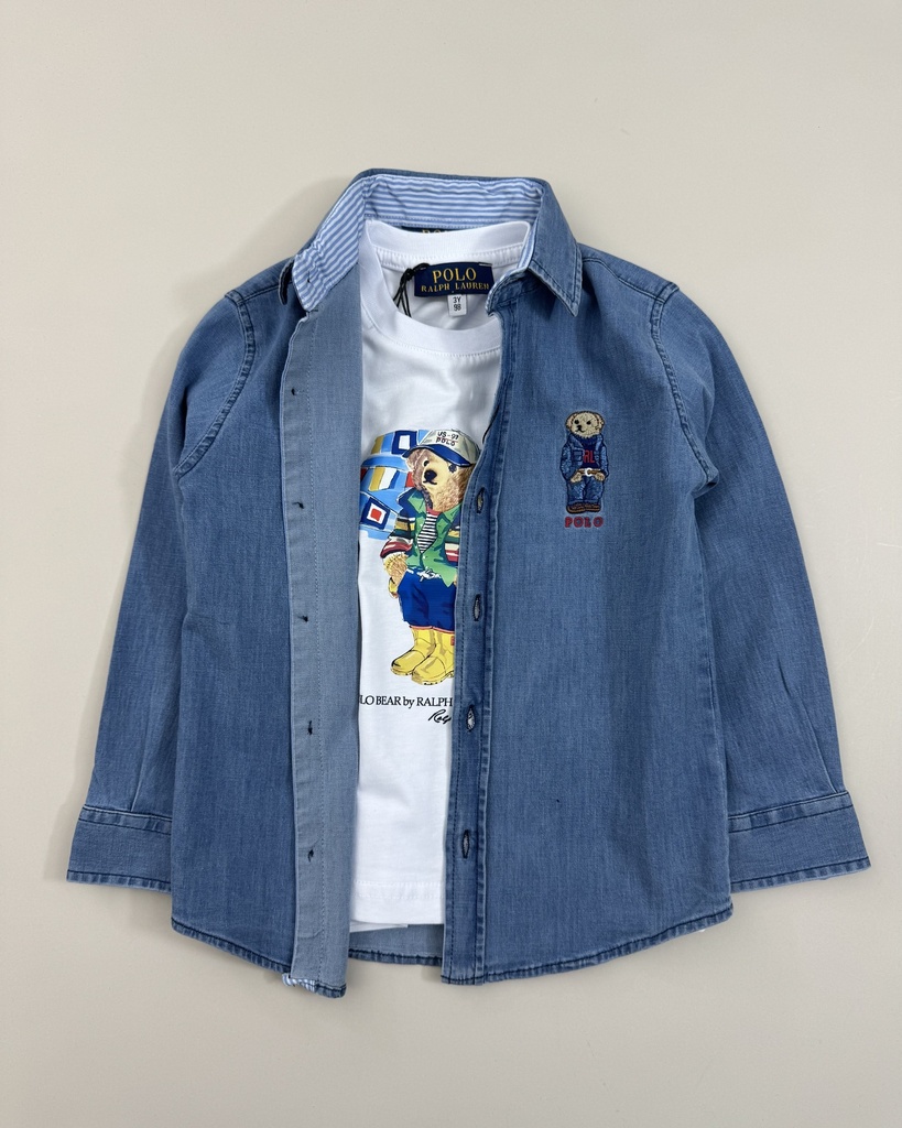 Ralph Lauren Kids Denim Shirt (2)