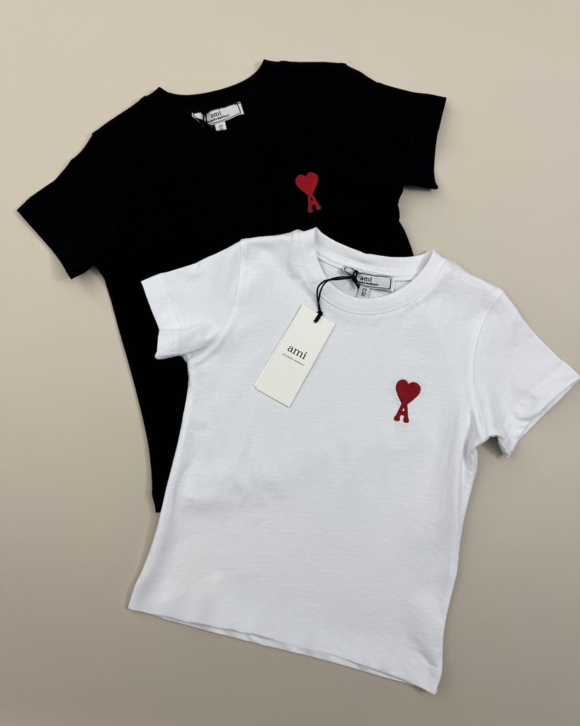 Ami Kids T-Shirt 017 (2, Black)