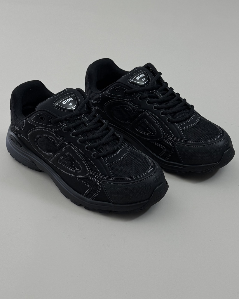 Dior X Stone Island B30 Sneaker (Black, 46)