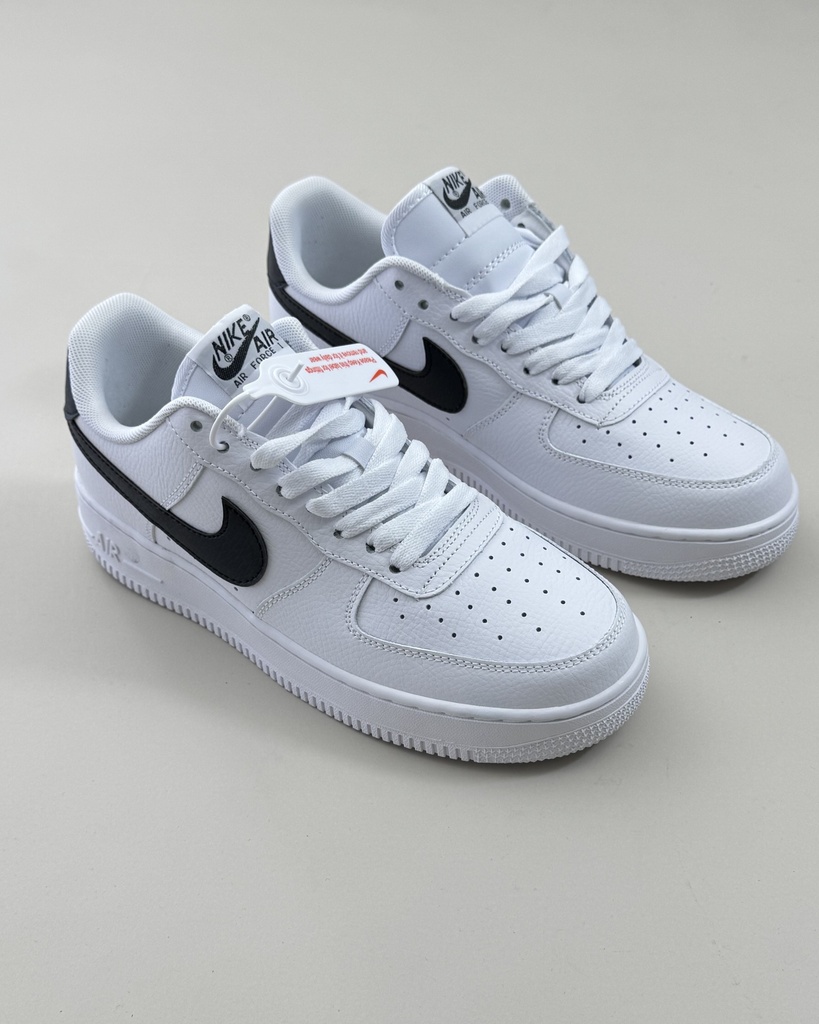 Nike Airforce White With Black Sign (41)