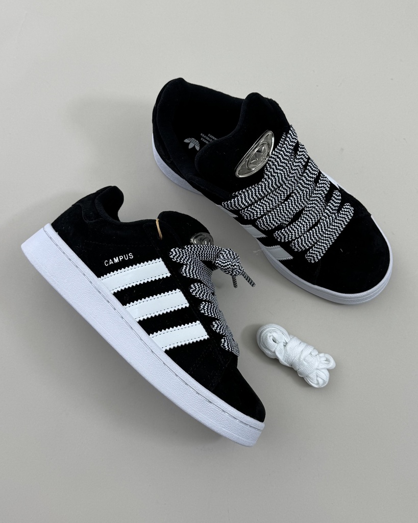 Adidas Campus Black Suede HP6396 (38)