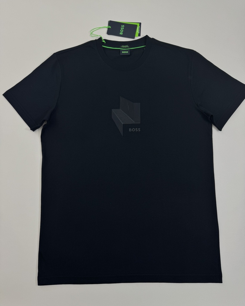 Boss Rubber Logo T-Shirt 14376 (Black, M)