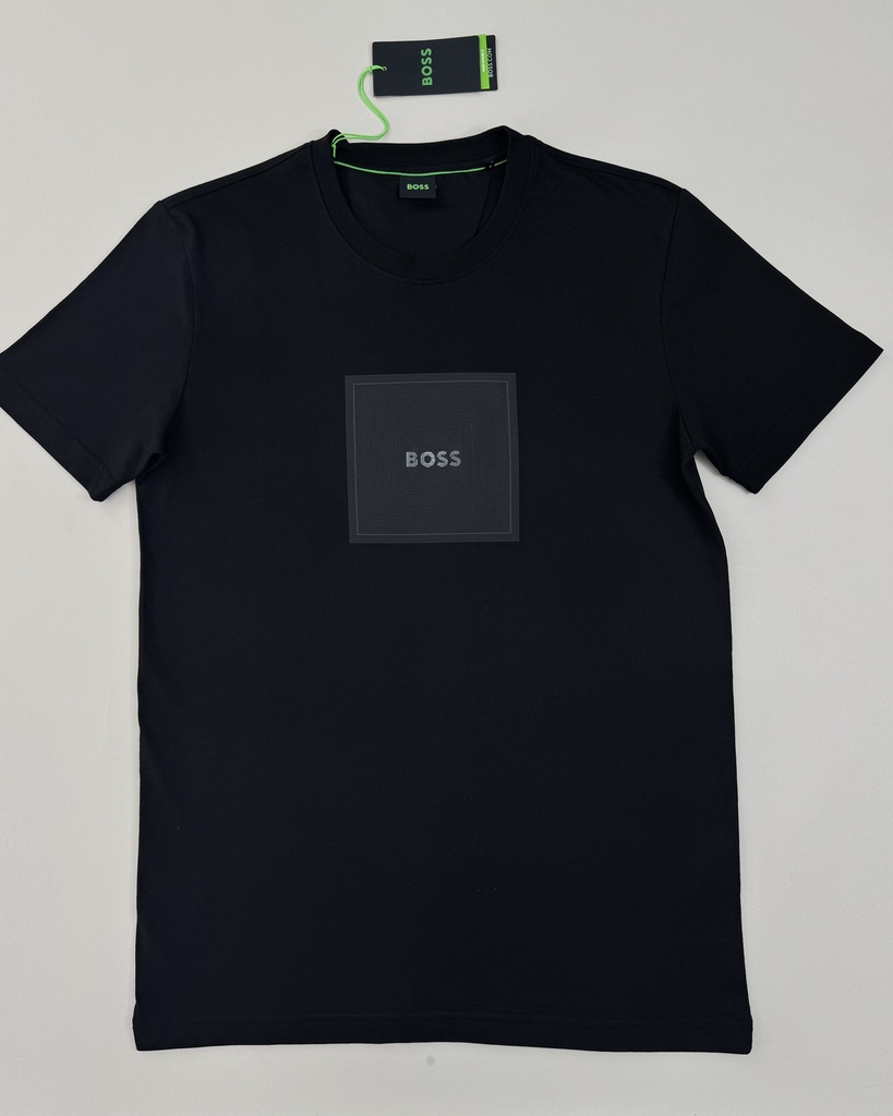 Boss Printed Square logo T-Shirt 14418 (Black, M)