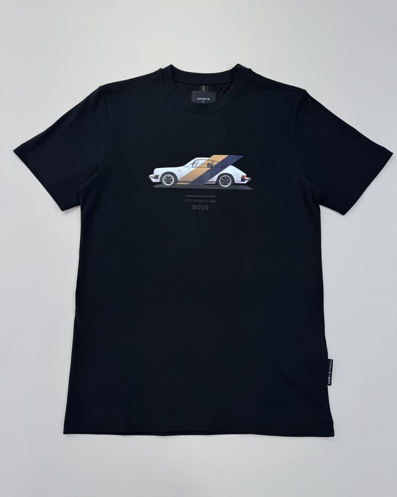 Boss X Porsche T-Shirt 50531455 (Black, S)