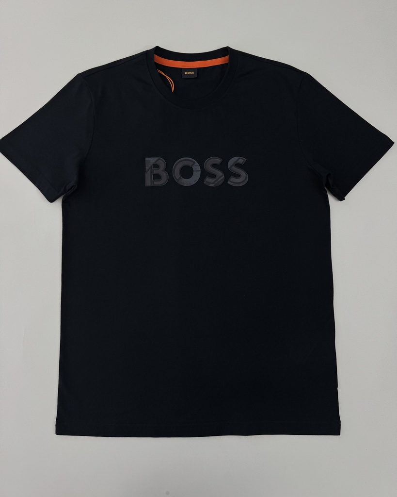 Boss Rubber Logo T-Shirt 14357 (Black, M)