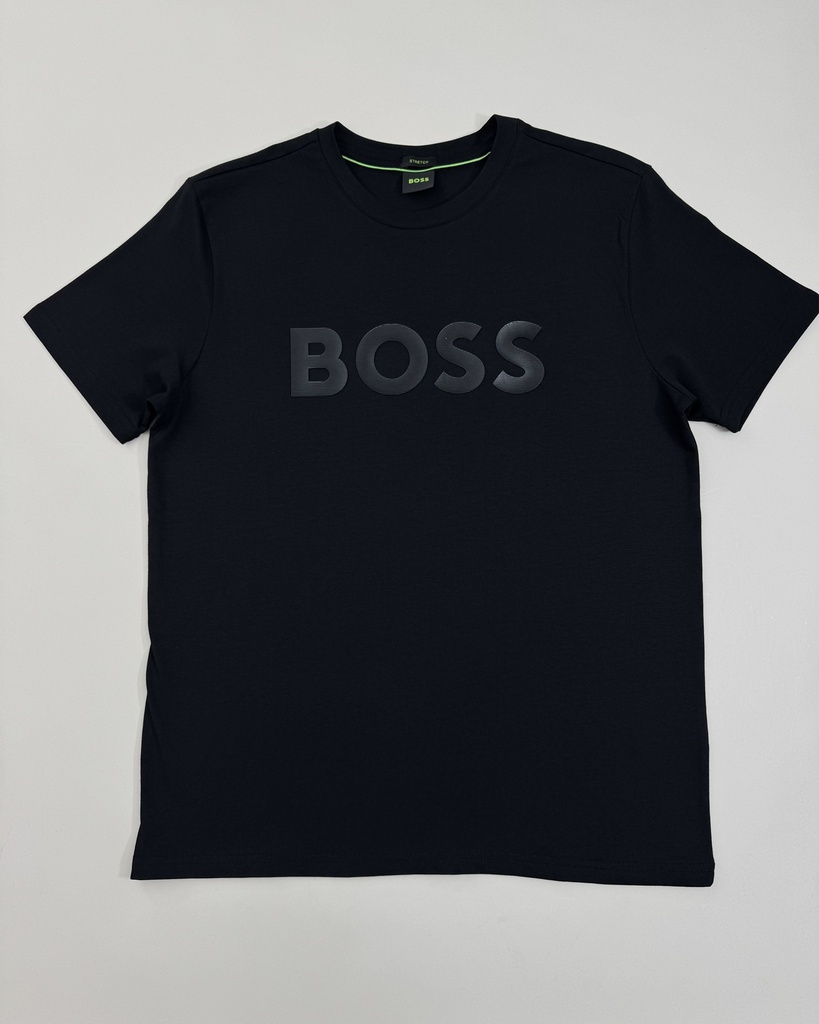 Boss With Rubber Front Fogo T-Shirt (Black, S)