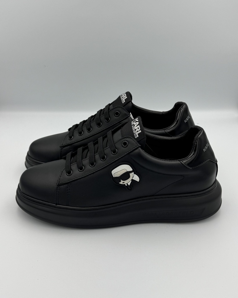 Karl Ikonic Lace Up Sneaker Full Black (46)