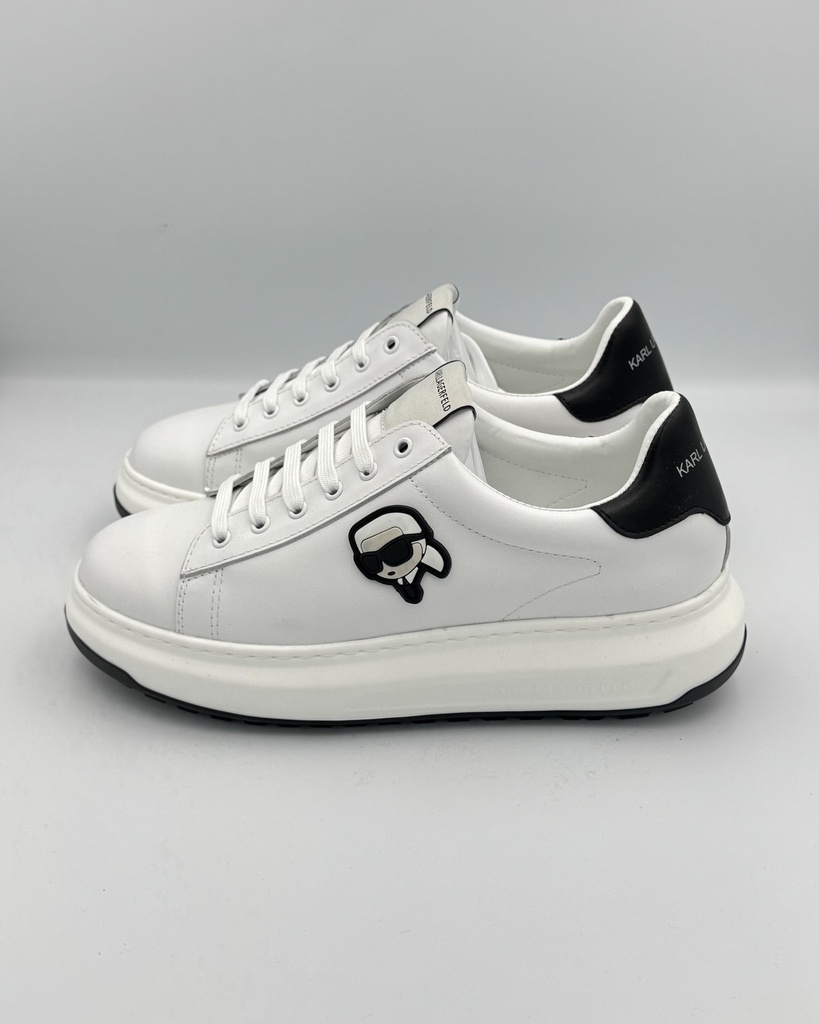 Karl Face Logo Sneaker White/Black (46)