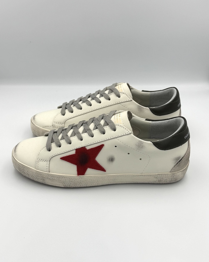 Golden Goose Superstar White Red Star (46)