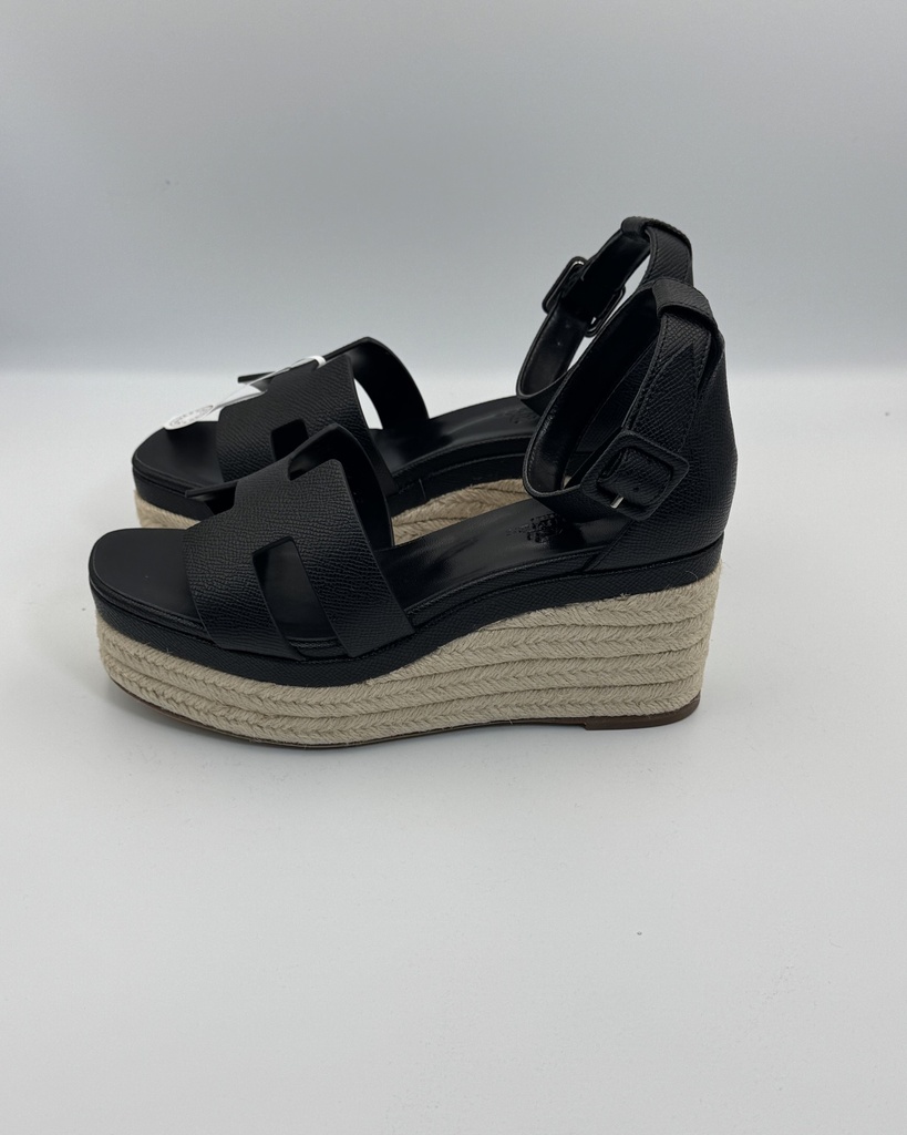 Hemes Elda Sandal (Black, 36)