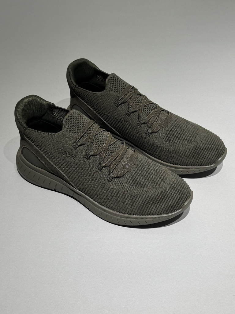 Boss Hightop Fabric Shoes (Kaki, 46)
