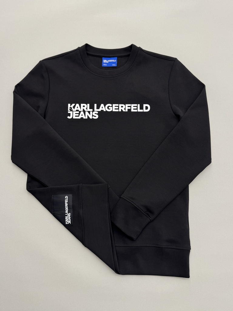 Karl Lagerfeld Cotton Sweater A1M20001100 (Black, S)