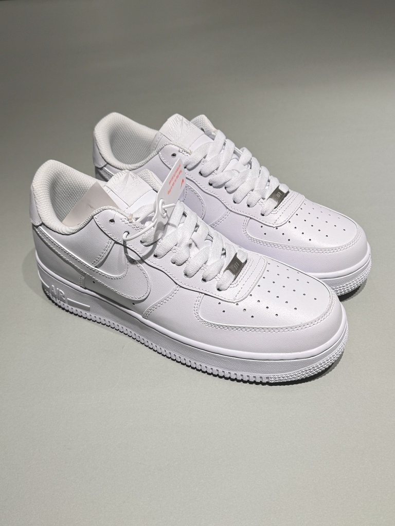 AF1 Nike Full White Shoes (41)