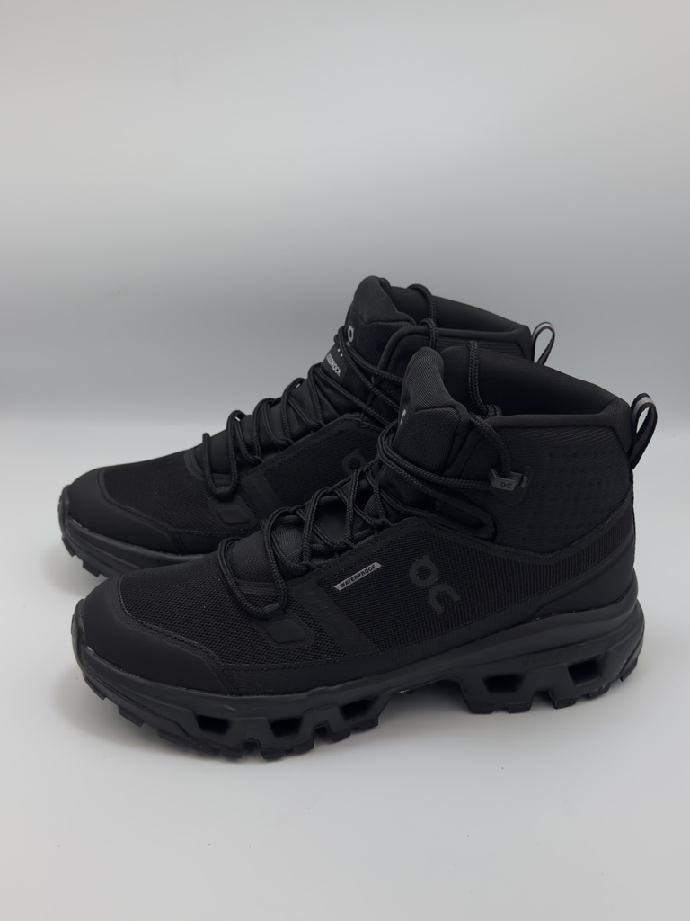 On Cloudrock Mid WP Full Black