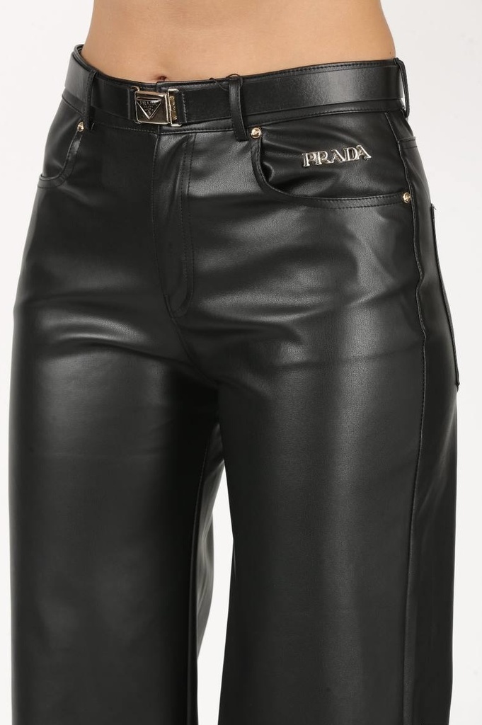 Prada Leather Pant 1223 (S)